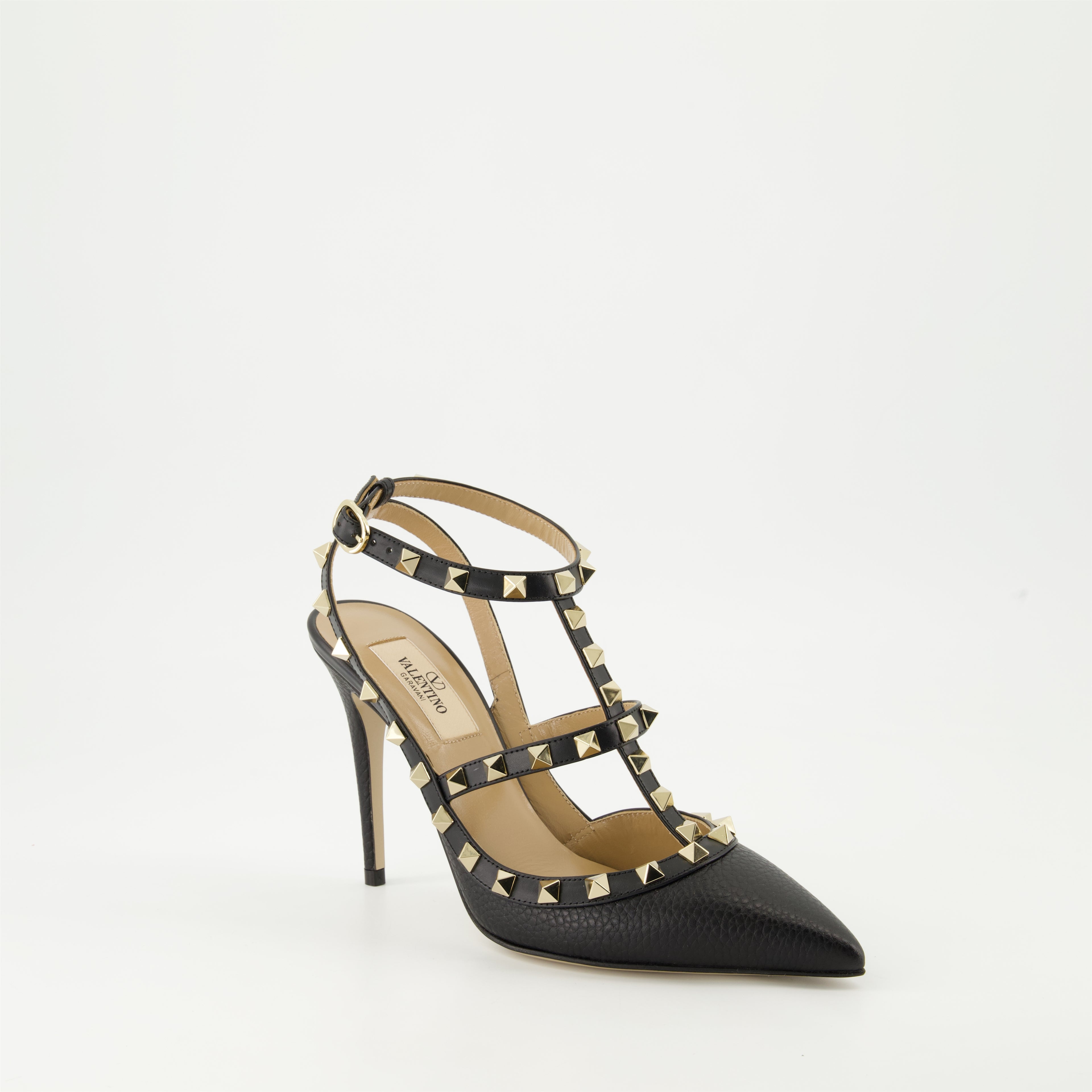 Pumps Escarpins Rockstud Valentino Garavani Schwarz Femme