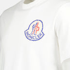T-shirt T-shirt con logo Moncler Bianco Homme