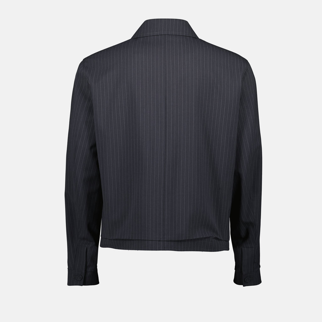 Vestes Veste à rayures Dior Gris Homme