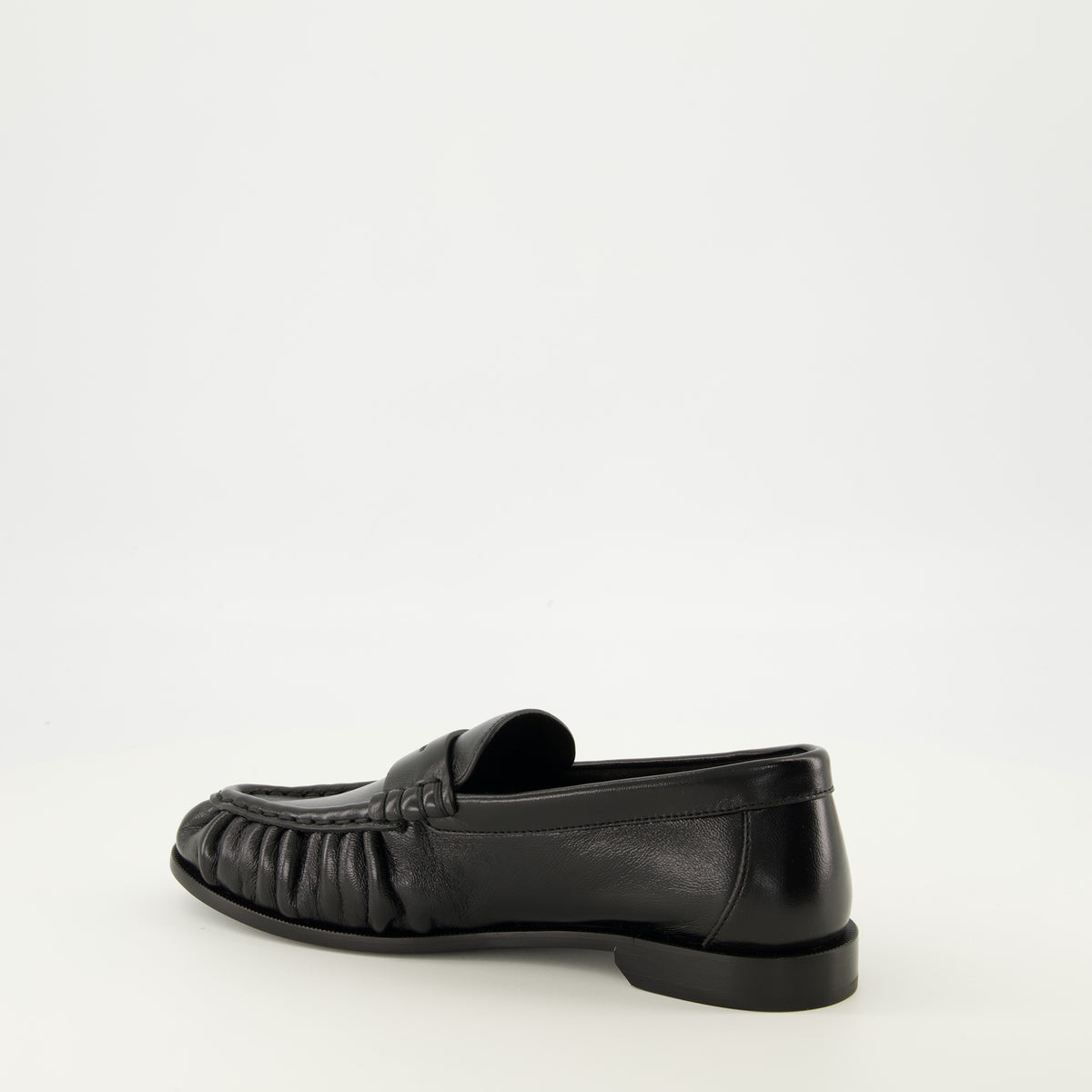 Mocassins 로퍼 서플 블랙 모카신 Saint Laurent Noir Femme