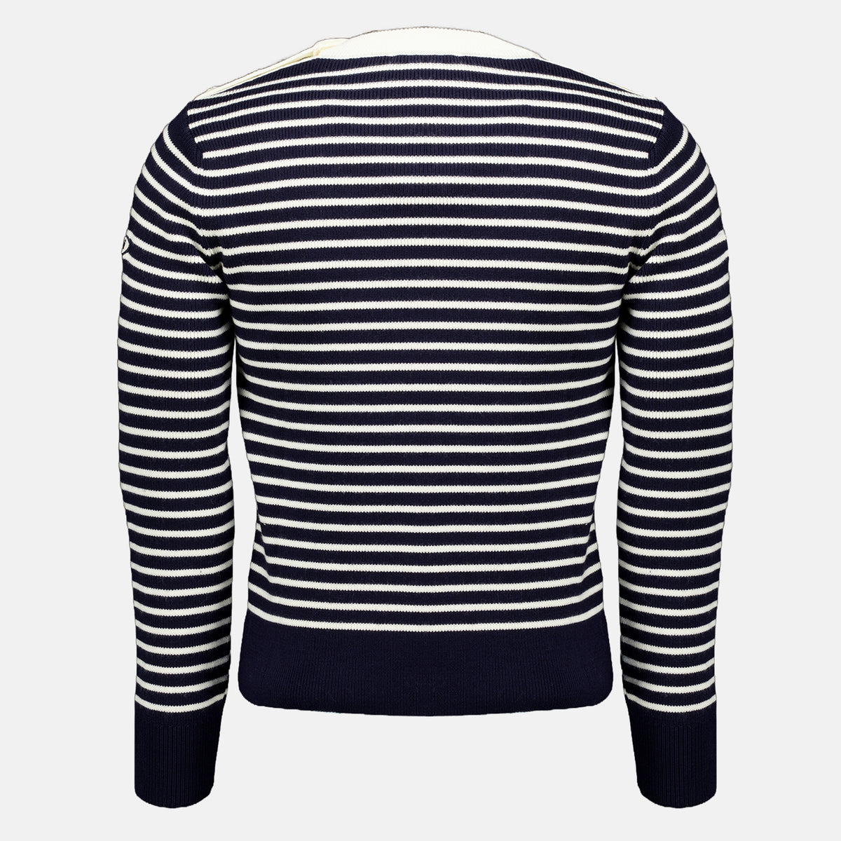 Sweatshirts Pull marinière bleu en laine Ami PARIS Bleu foncé Unisexe