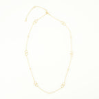 Imagen del collar VLogo Signature en metal dorado de la marca Valentino Garavani para mujer - Temporada Primavera-Verano 2026 - Vista Frontal