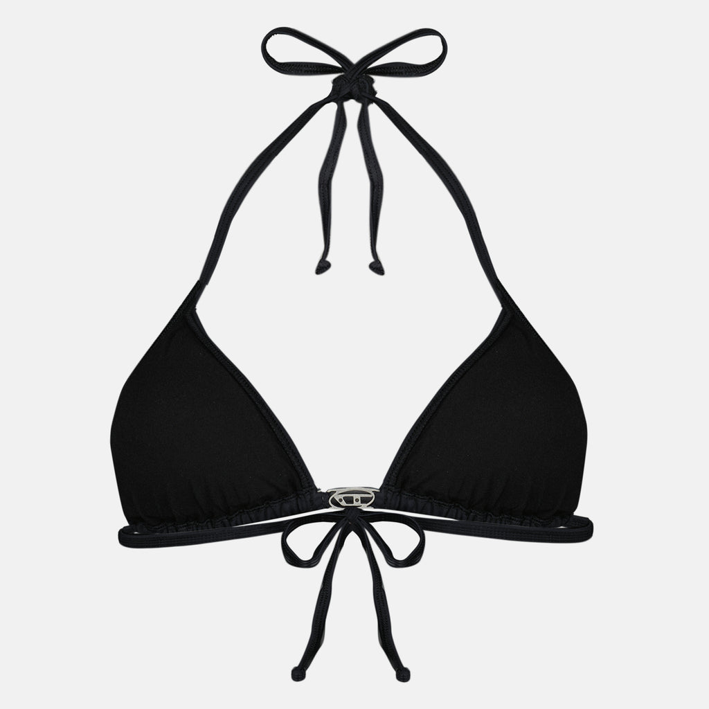 Image de l'article Haut de bikini Elettra en nylon noir de la marque Diesel pour Femme - Saison Printemps-Été 2026 - Vue de Dos