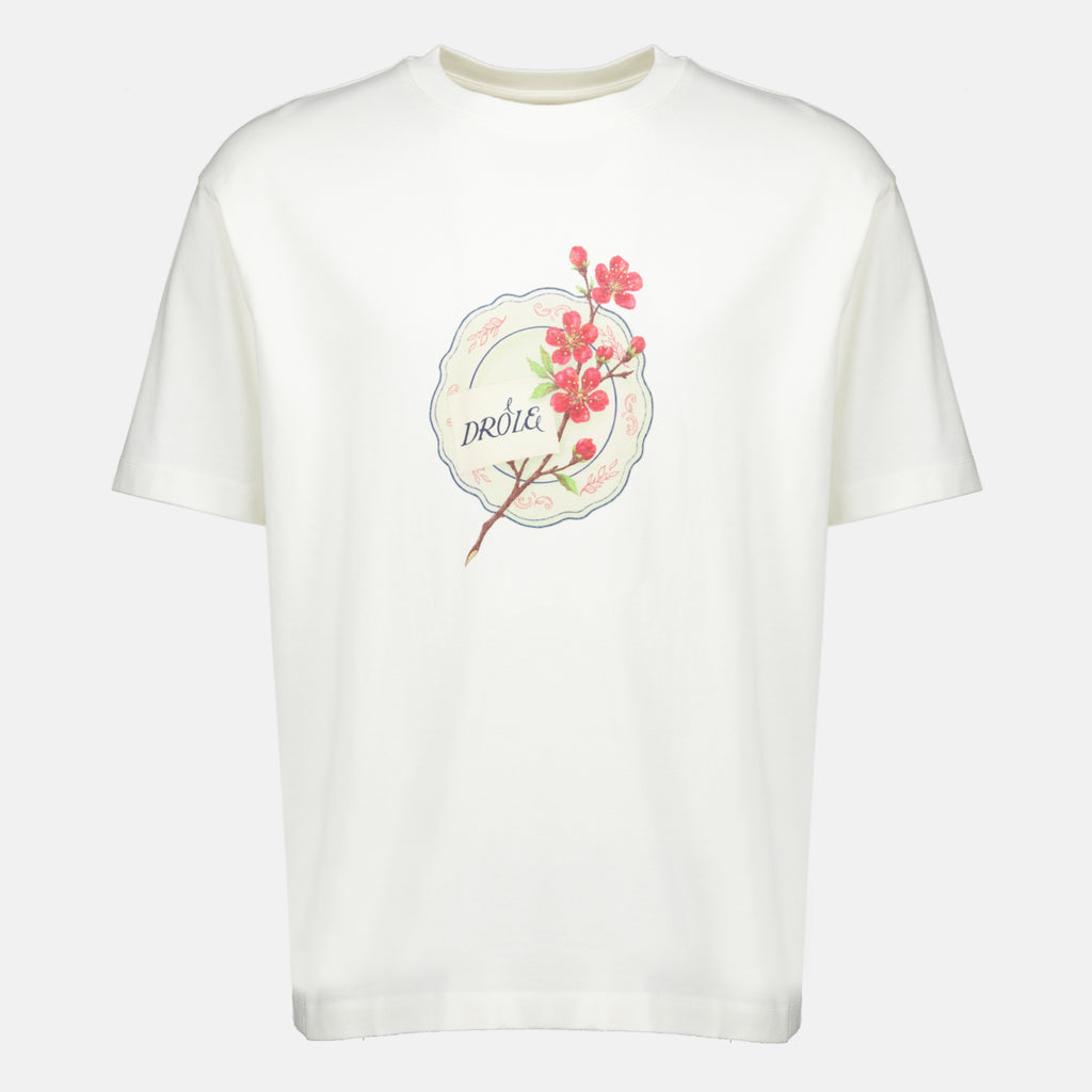 T-shirts Camiseta Blanca Porcelana Divertida Drole De Monsieur Blanc Homme