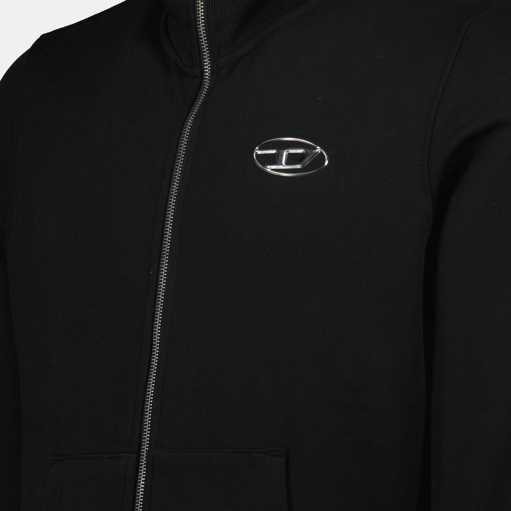 Sweatshirts Sweat- shirt zippé S-Ginni-Zip-Od Diesel Noir Homme