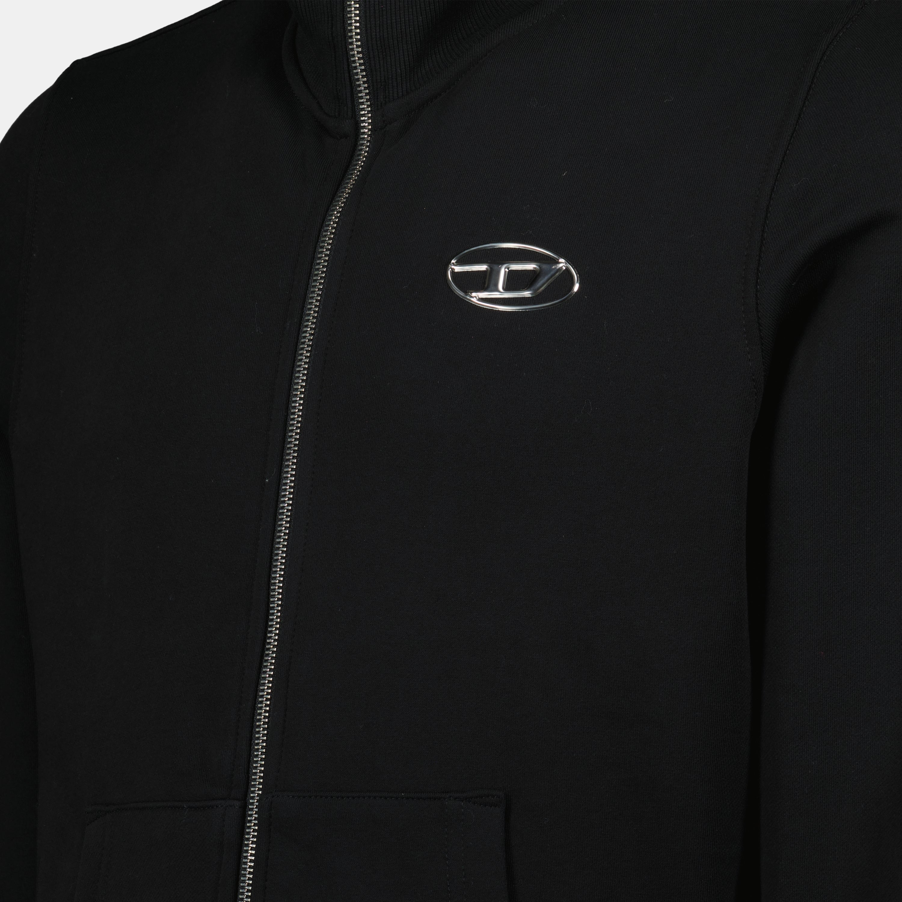 Sweatshirts Sweat- shirt zippé S-Ginni-Zip-Od Diesel Noir Homme