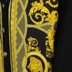 Malhas Cardigan Barocco Coupe des Dieux Versace Amarelo Femme