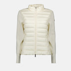 Chaquetas Chaqueta Bi-Tono Moncler Blanco Femme