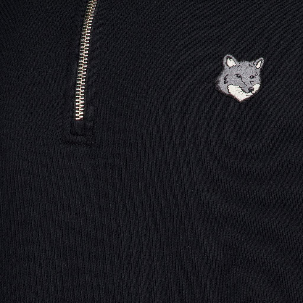 Sweatshirts Sweat zippé noir Maison Kitsune Noir Homme