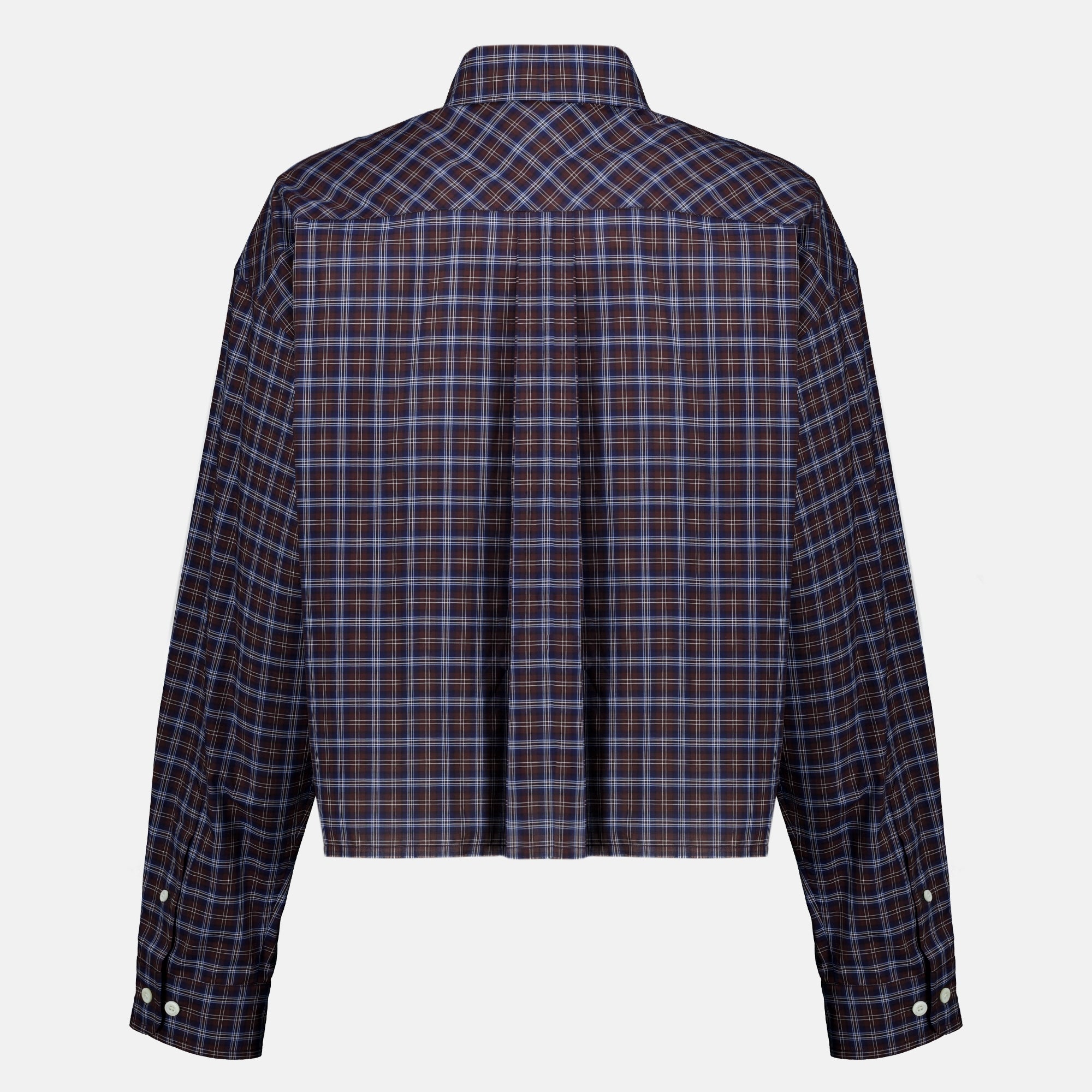 ダークブルーのチェック柄シャツ Miu Miu - 女性用 – myCompañero