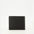 Image of the Valentino Garavani VLogo wallet for men - Autumn-Winter 2025 - Back View