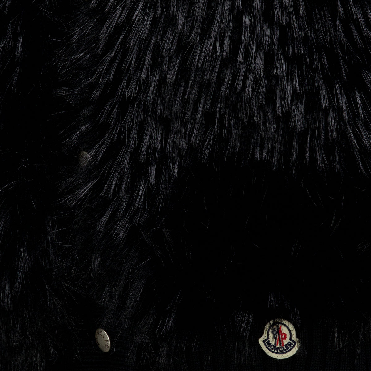 Vestes Doudoune sans manches en laine Moncler Noir Femme