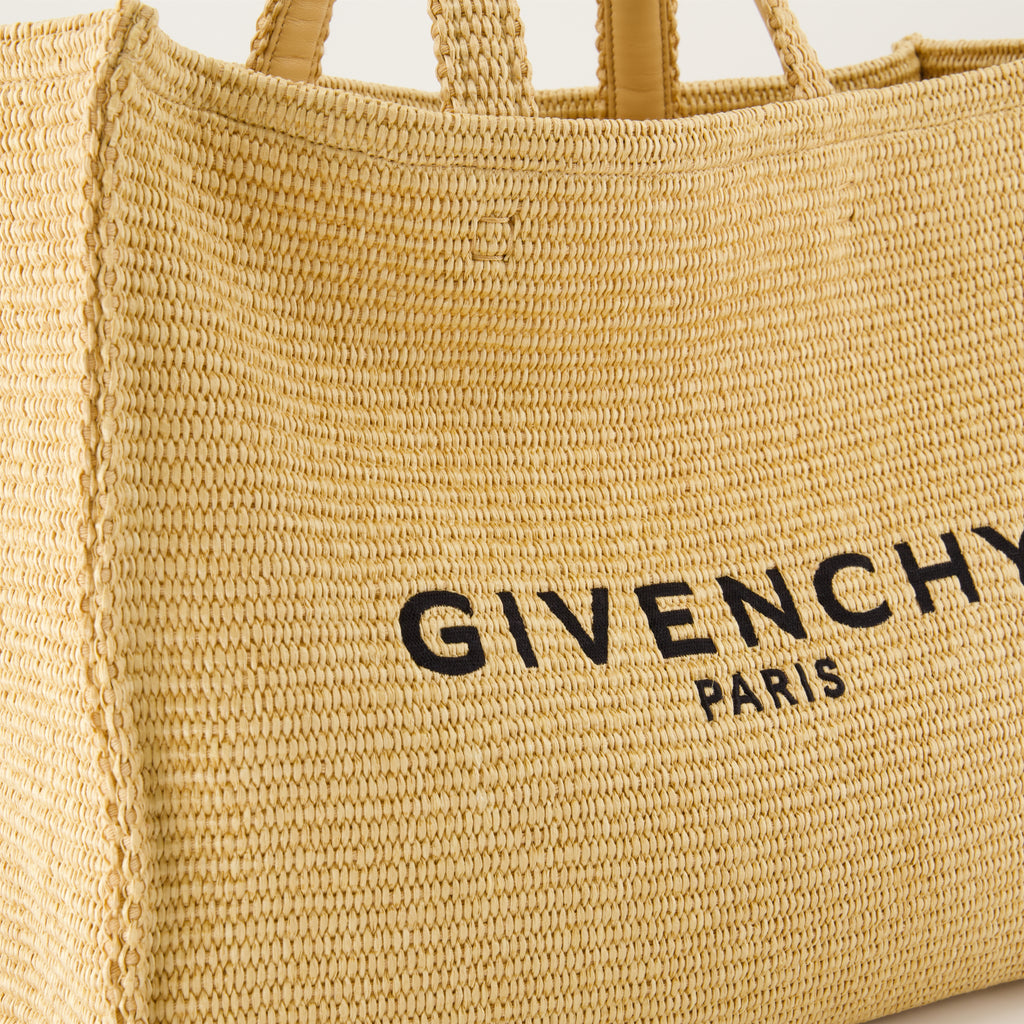 토트백 Sac G-Tote en raphia Givenchy 베이지 Femme