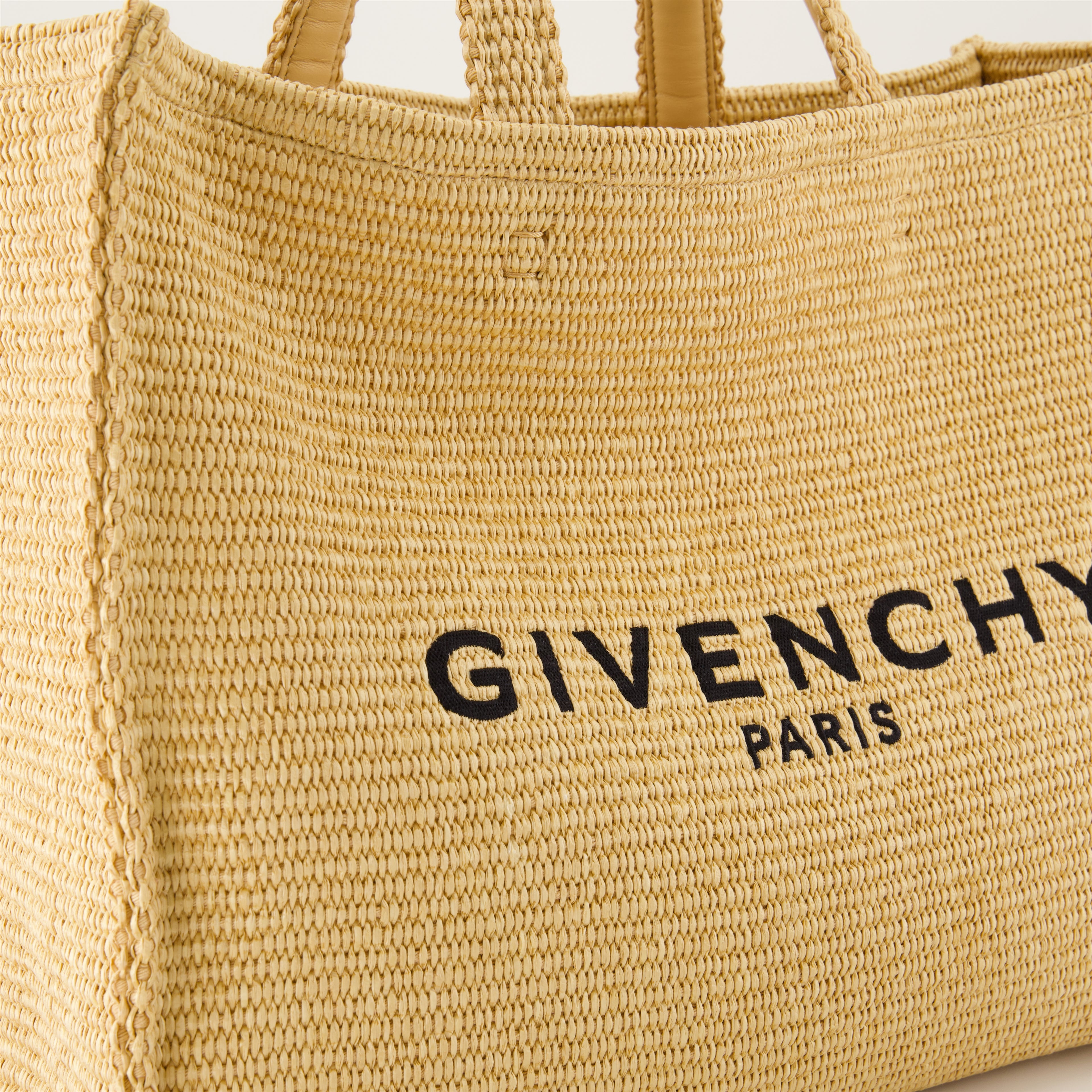 토트백 Sac G-Tote en raphia Givenchy 베이지 Femme