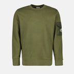 Sweatshirts Sweatshirt à poche Moncler Kaki Homme