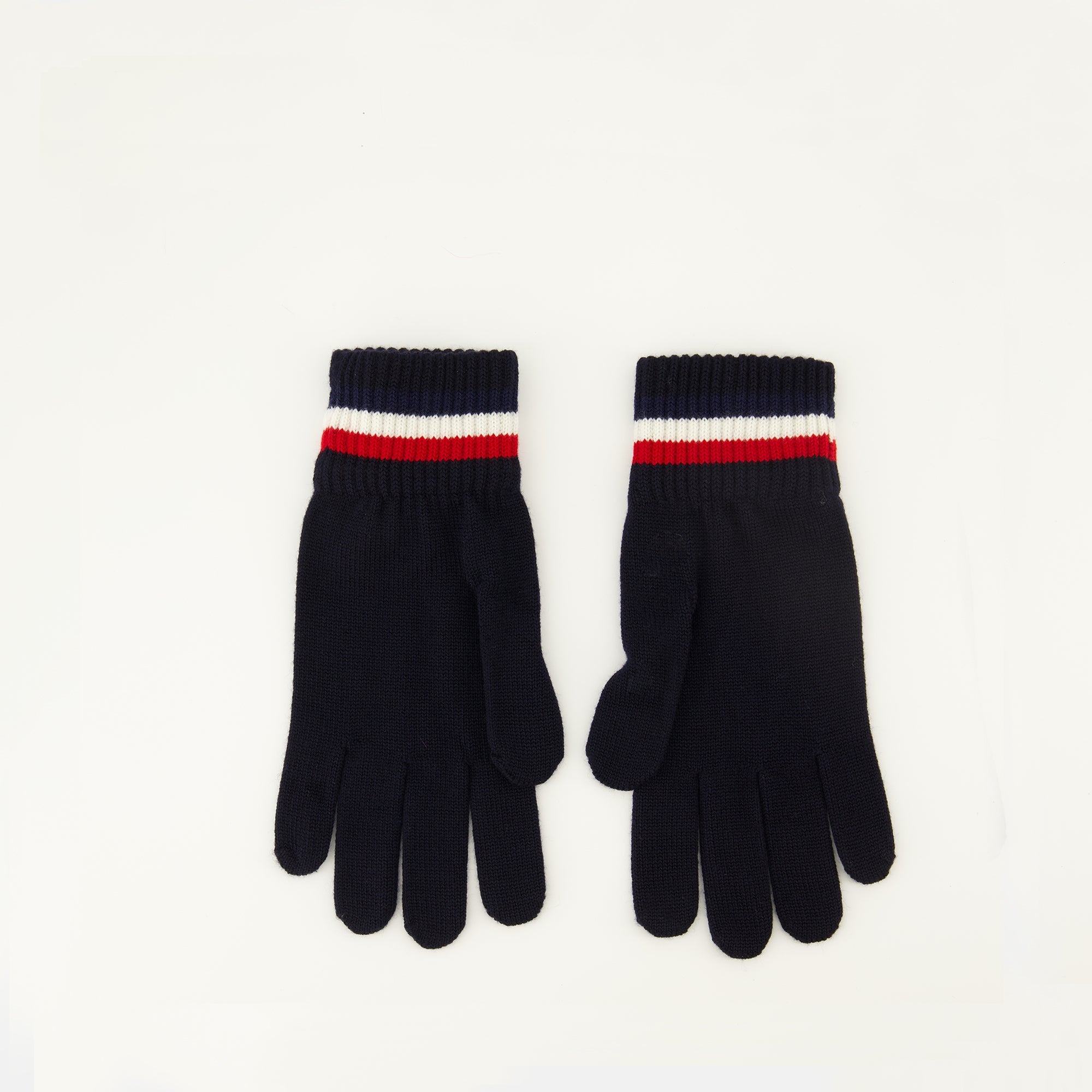 Image de l'article Gants en laine de la marque Moncler pour Homme - Saison Automne-Hiver 2025 - Vue de Dos