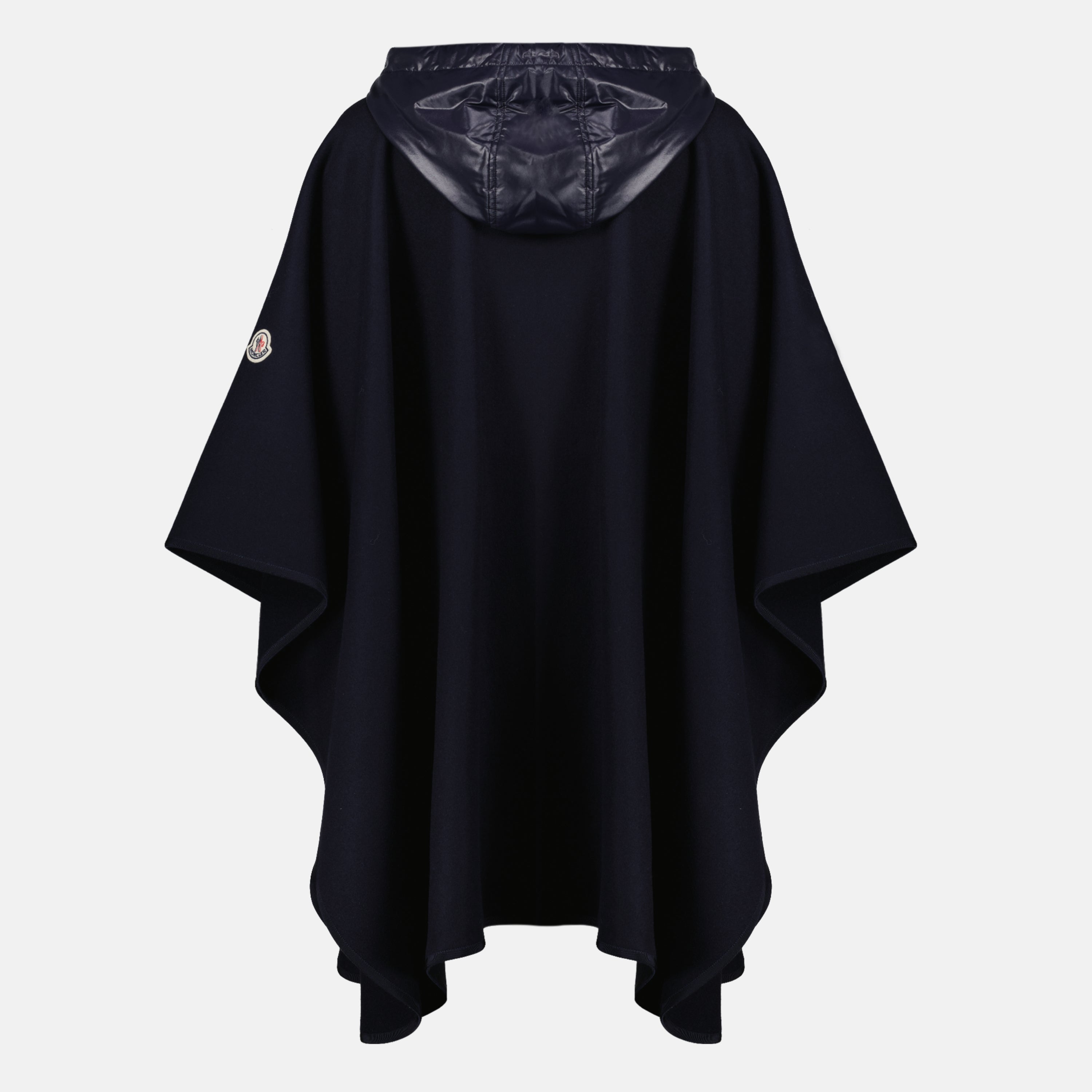 Vestes Capa de Lana Azul Marino Moncler Bleu foncé Femme