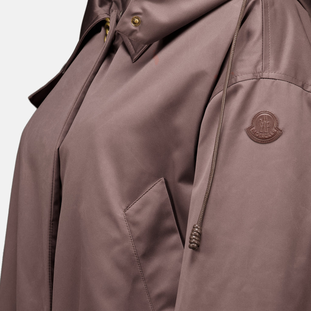 Vestes Doudoune Chevreuil en duchesse Moncler Marron Femme