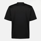 Imagem da t-shirt preta de algodão da marca Fendi para homem - Primavera-Verão 2026 - Vista Traseira