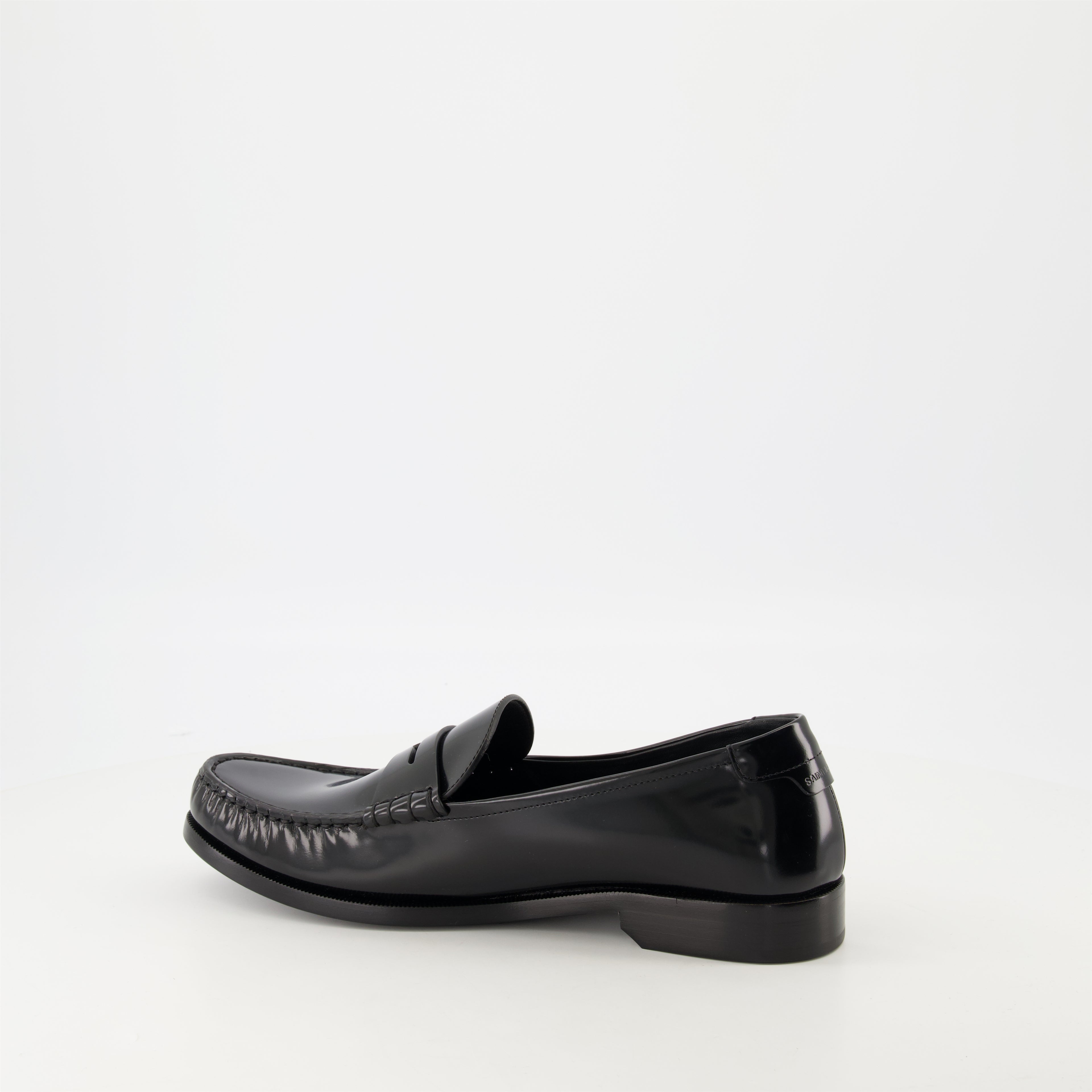Loafers Patent Leather Loafers Saint Laurent Black Homme