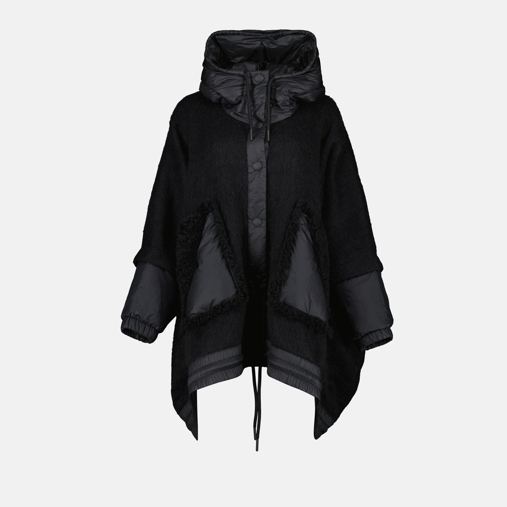 Jaquetas Cape Grenoble Moncler Grenoble Preto Femme