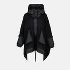 Jaquetas Cape Grenoble Moncler Grenoble Preto Femme