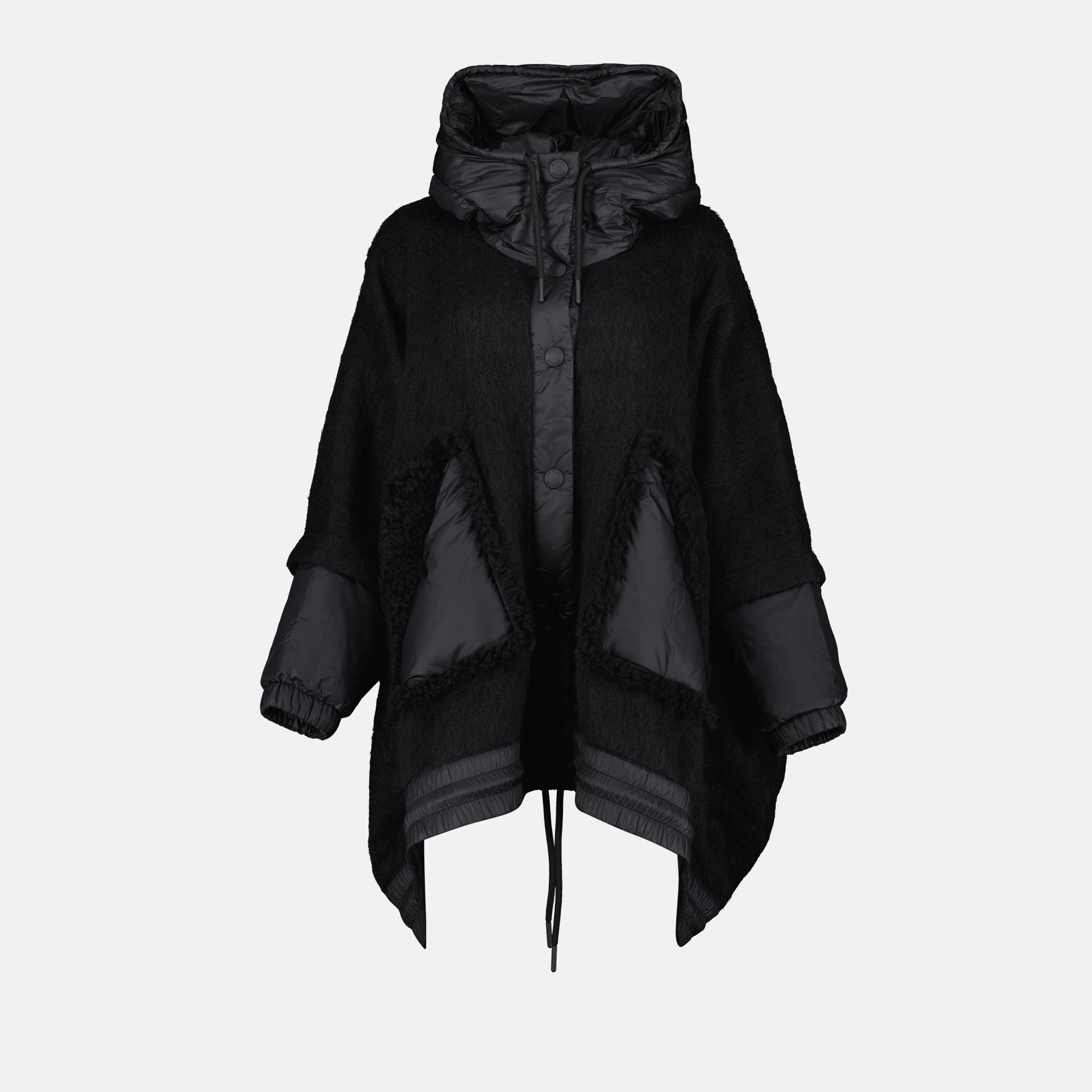 Jaquetas Cape Grenoble Moncler Grenoble Preto Femme