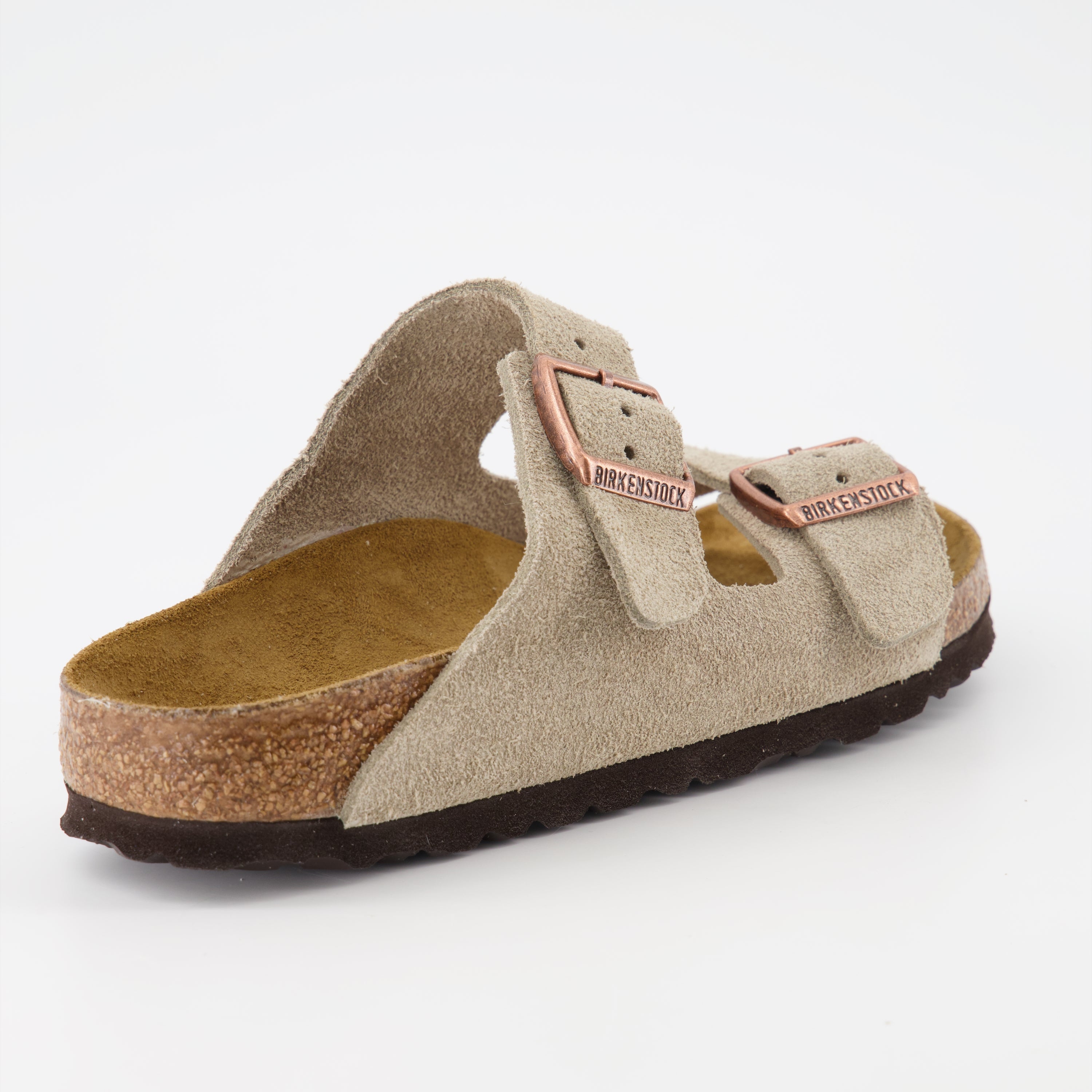 Chaussures ouvertes Sandales Arizona Birkenstock Marron Homme