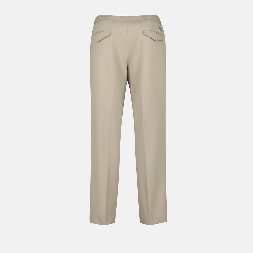 Pantalons Pantalon de survêtement Moncler Beige Homme