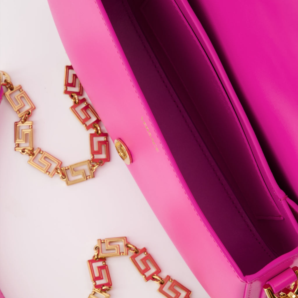 Handbags and shoulder bags Greca Goddess bag Versace Pink Women