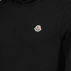 Sweatshirts Sweat à capuche logo Moncler Noir Homme