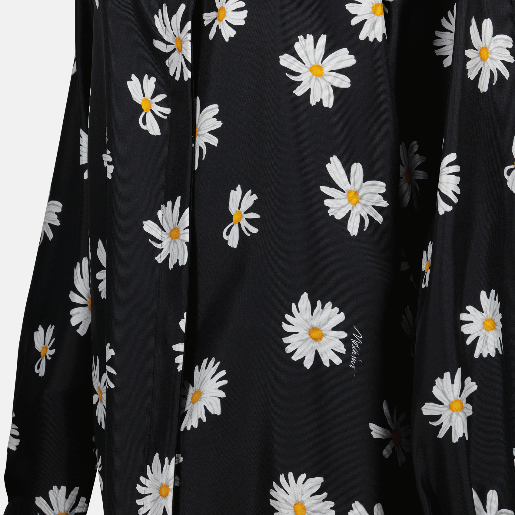 Shirts Black Flower Shirt Moschino Black Femme