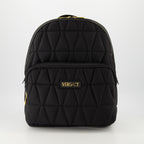 Mochilas Mochila de Nailon Versace Negro Homme