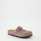 Chaussures ouvertes Mules Boston Braided Birkenstock Violet Femme