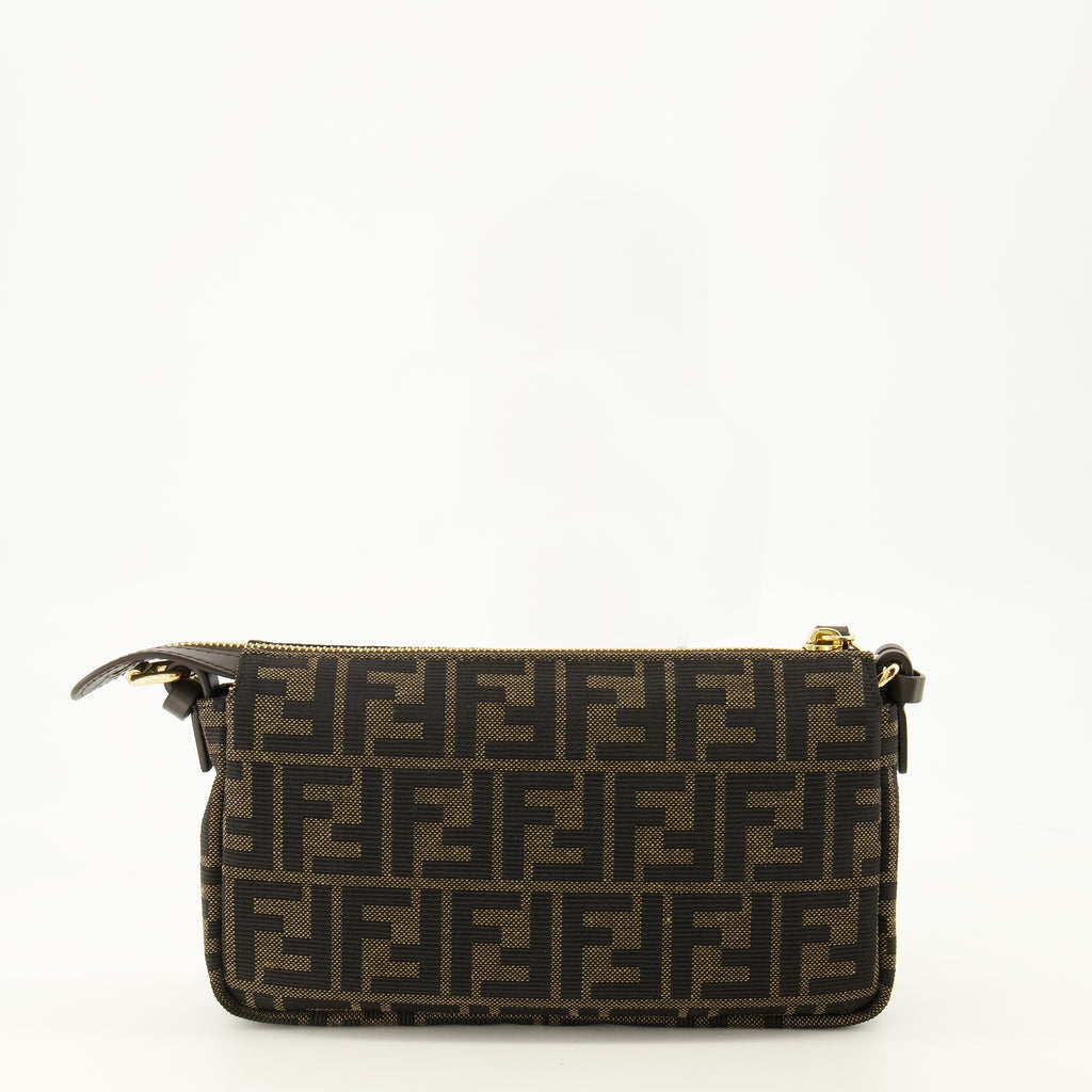 Pochettes Kleine Zip Top Tasche Fendi Marron Femme