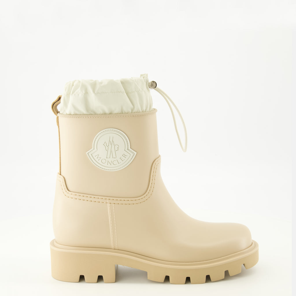 Bottines Bottines de pluie Kickstream beige Moncler Beige Femme