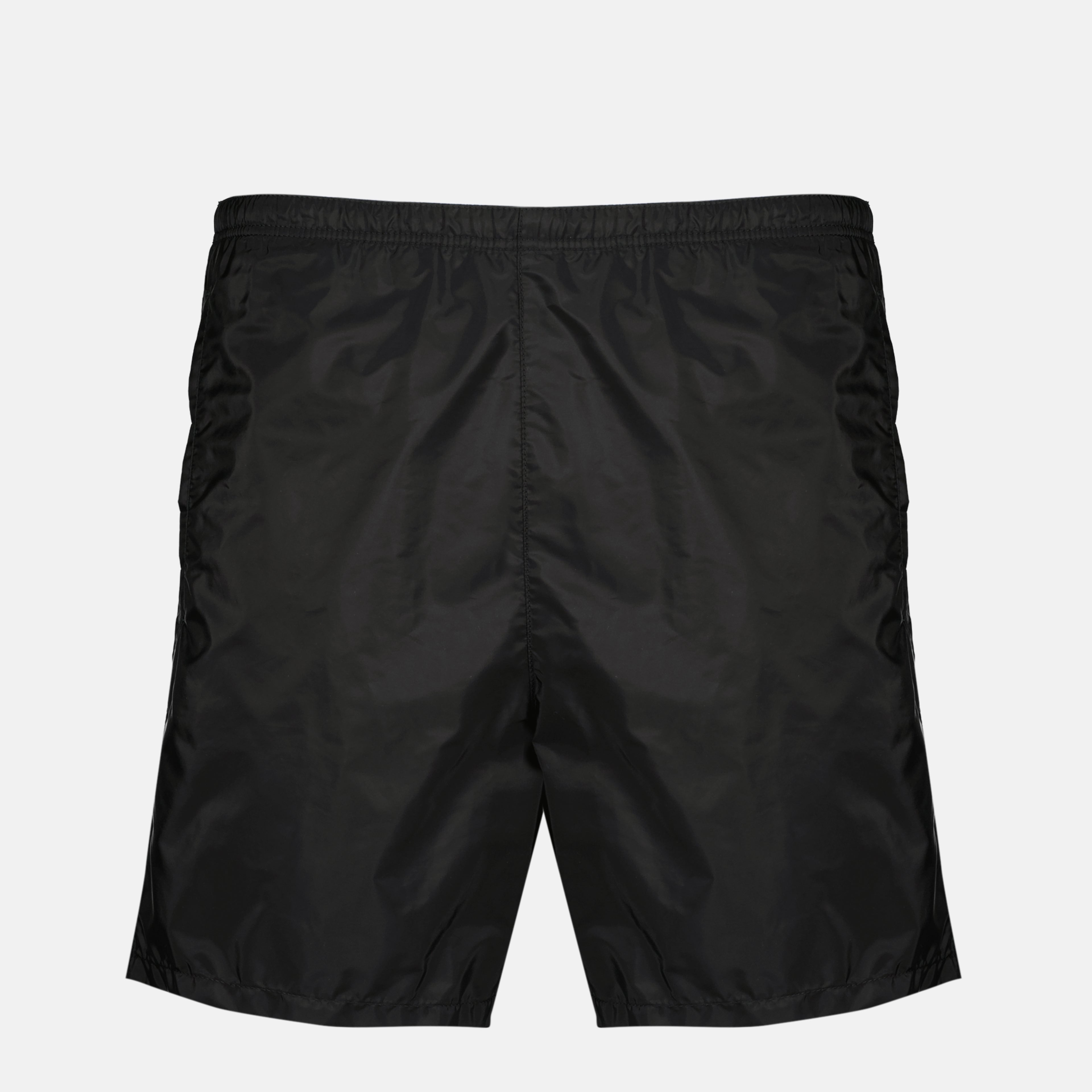 Bild des Prada Herren Badeanzugs aus Re-Nylon in Marineblau - Frühjahr-Sommer 2026 - Vorderansicht