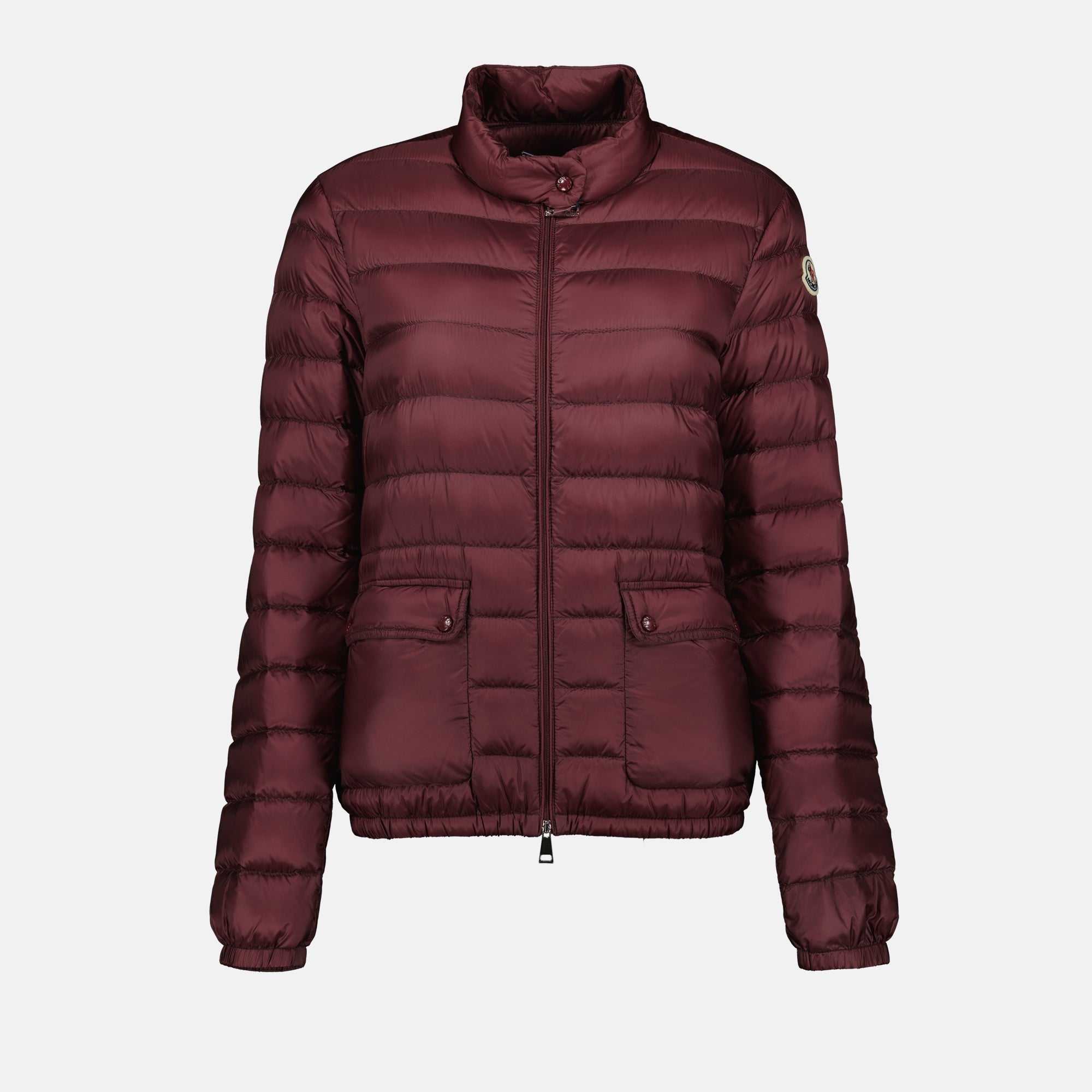Vestes Doudoune Lans Moncler Bordeaux Femme