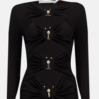 Robes Robe Orbit Christopher Esber Noir Femme