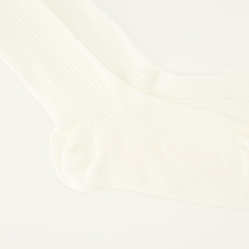 Sous-vêtements et homewear Calze bianche a coste sopra il polpaccio Mm6 Blanc Femme