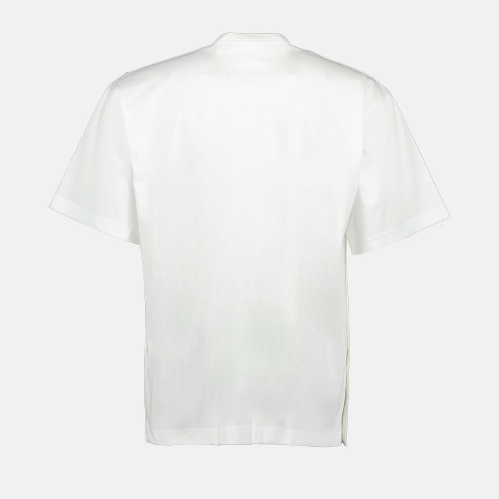 T-shirt T-shirt à poches Sacai Bianco Homme