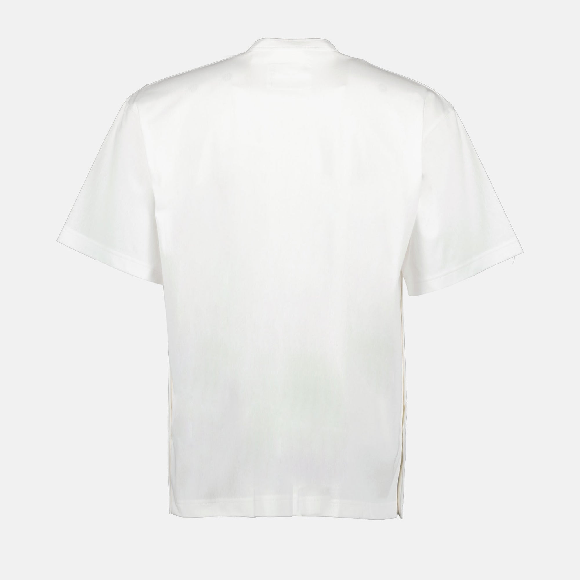 T-shirt T-shirt à poches Sacai Bianco Homme