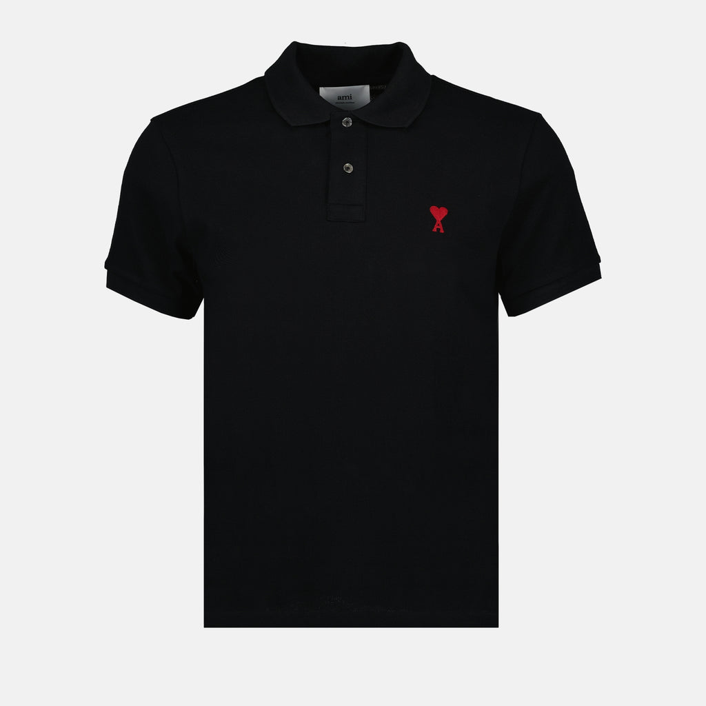 Polo shirts Ami de Coeur Polo Ami PARIS Black Unisex