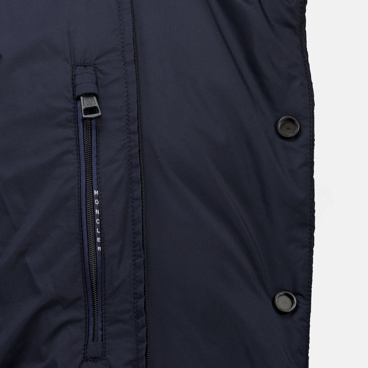 Manteaux Elarune Navy Blue Down Jacket Moncler Bleu foncé Homme
