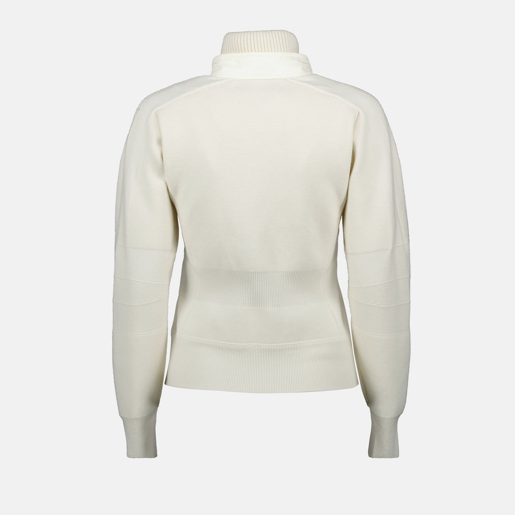 Jackets Quilted Cardigan Moncler Grenoble White Femme