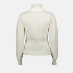 Giacche Cardigan Matelassé Moncler Grenoble Bianco Femme