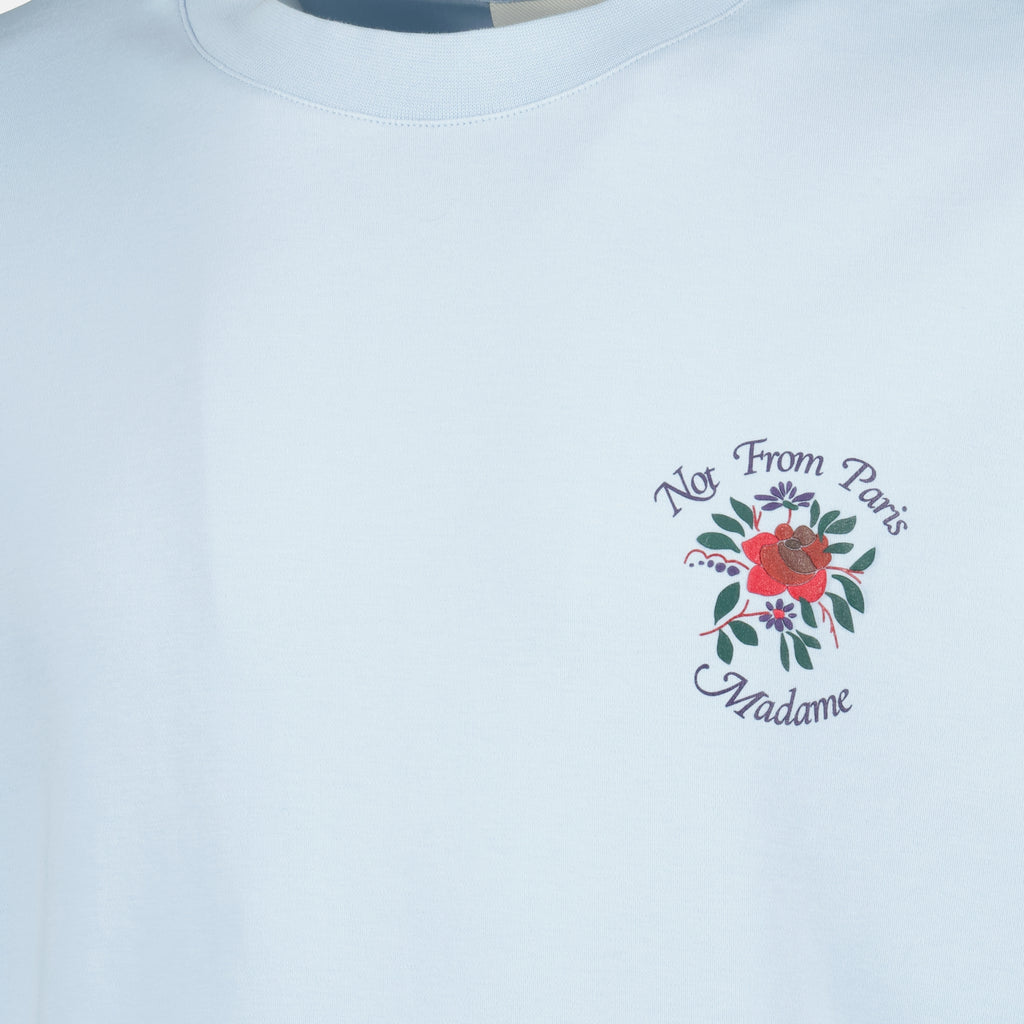 Bild des Artikels 'Blaues Rosa Slogan T-Shirt' der Marke Drole De Monsieur für Herren - Frühjahr-Sommer 2026 - Detaillierte Ansicht_1