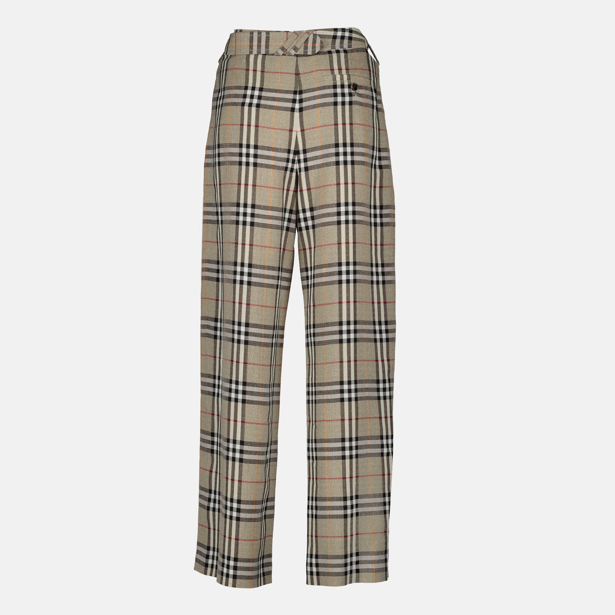 Hosen Check-Hose Burberry Beige Damen