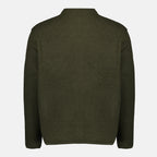 Imagen del cárdigan de lana Seijii de Japan Rag para hombre - Temporada Otoño-Invierno 2025 - Vista trasera