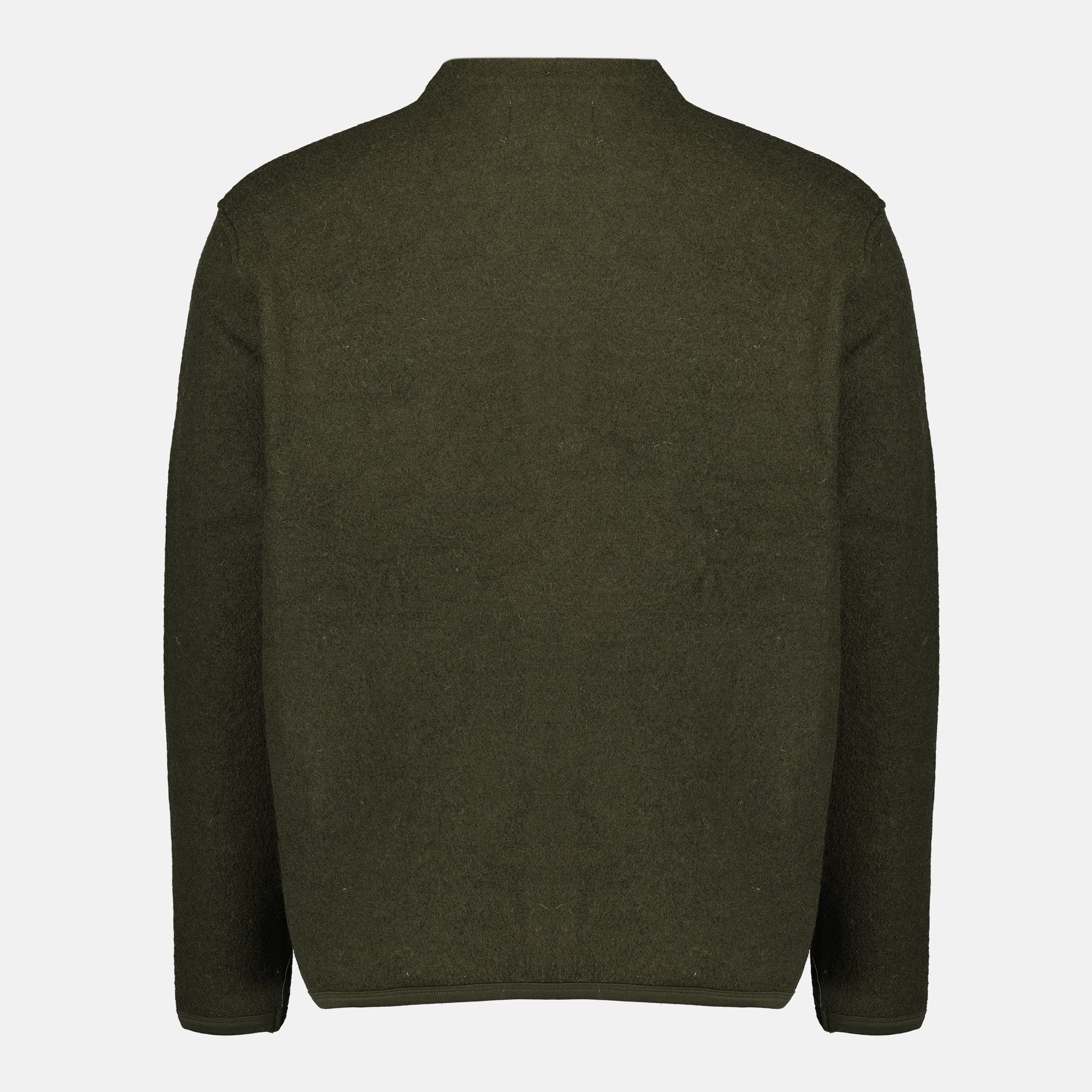 Bild des Japan Rag Seijii Woll-Cardigans für Männer - Herbst-Winter-Saison 2025 - Rückansicht